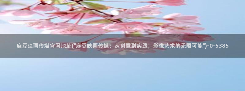 麻豆传媒官网免费看：麻豆映画传媒官网地址(\