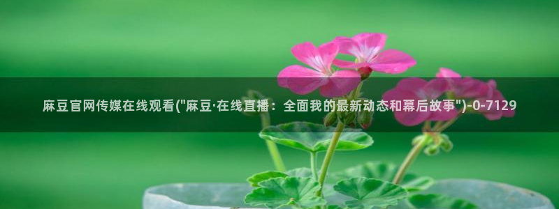 麻豆传媒传播官网：麻豆官网传媒在线观看(\