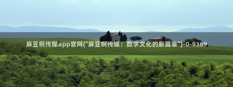 麻豆传媒官网软件：麻豆啊传媒app官网(\